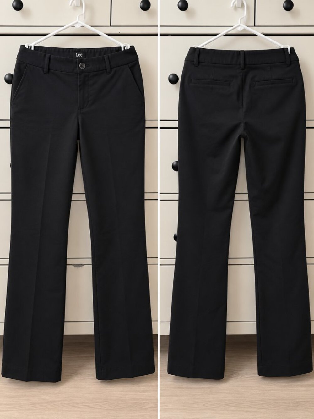 Lee Black Dress Pants – Size 8 Long